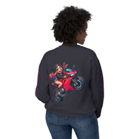 Happy Biker Babe Sweatshirt