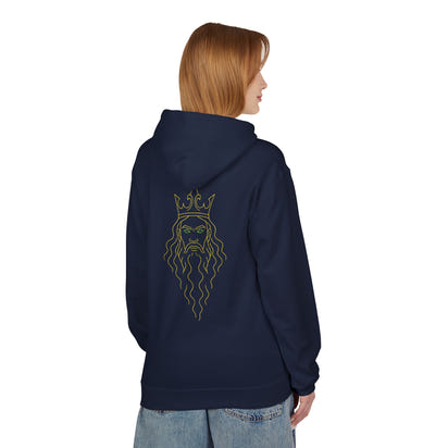 Hoodie King Power and Control Graphic Design Unisex