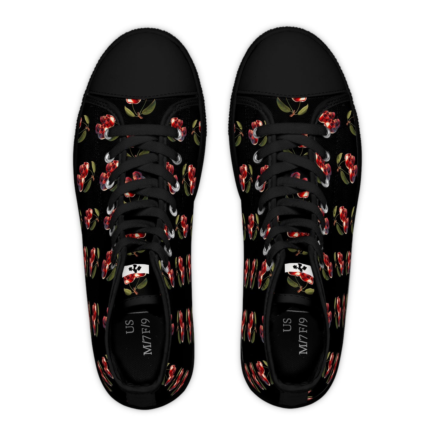 Women's High Top Sneakers Cherrisch