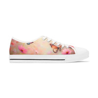 Women's Low Top Sneakers SpringButterfly01
