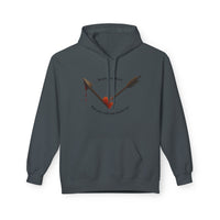 Broken Heart Arrow Hoodie — 'Break My Heart but You Will Not Break Me' Graphic Pullover