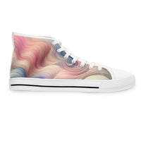 Women's High Top Sneakers Waves