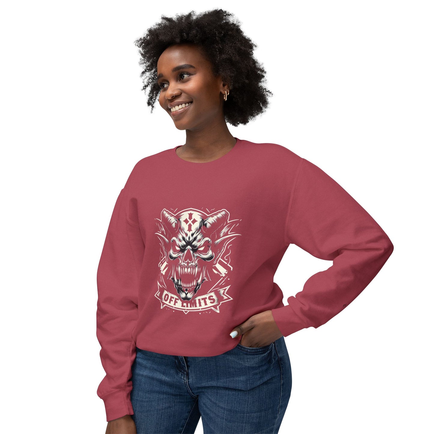Rave Crewneck Sweatshirt - Off Limits Print