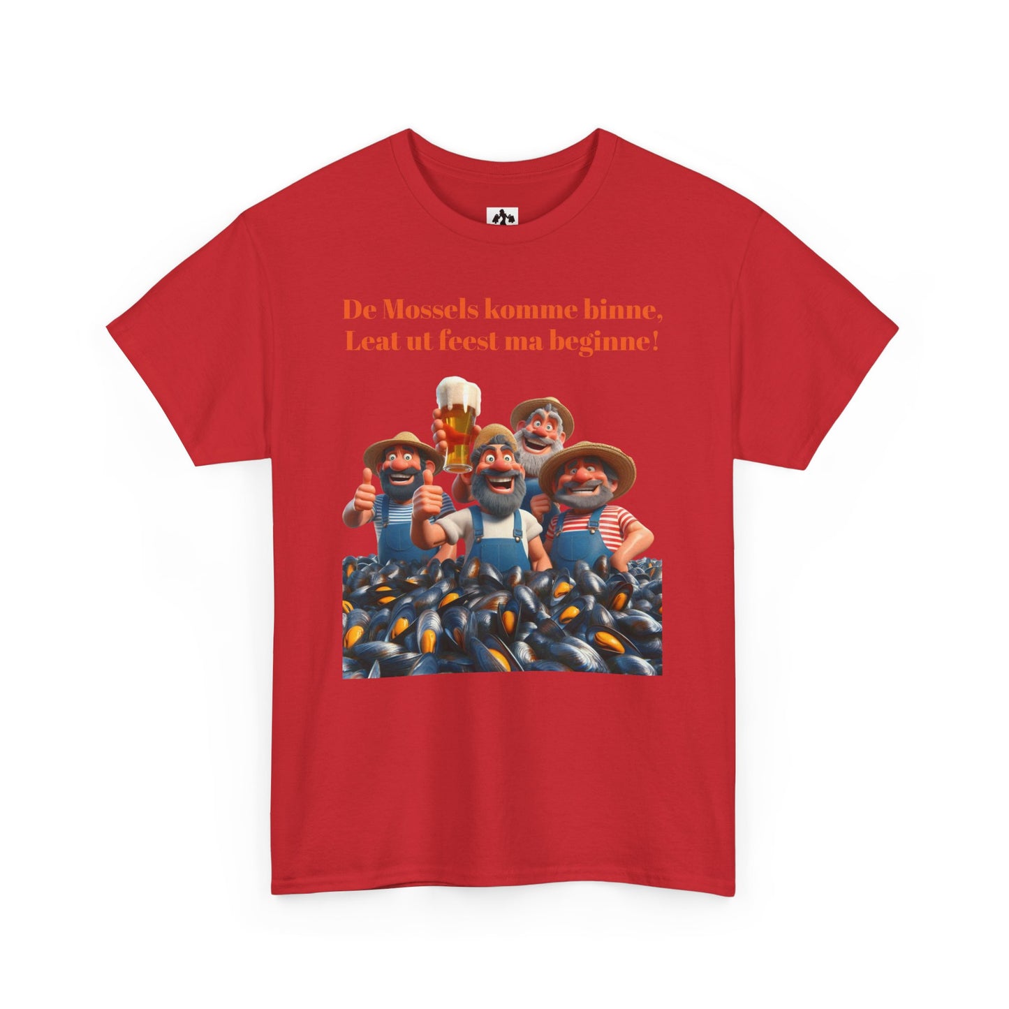 Fun Unisex Heavy Cotton Tee Mosselfeest Zeeland