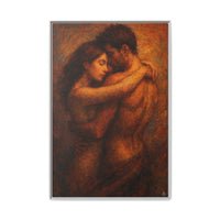 Embrace Lovers Painting Canvas