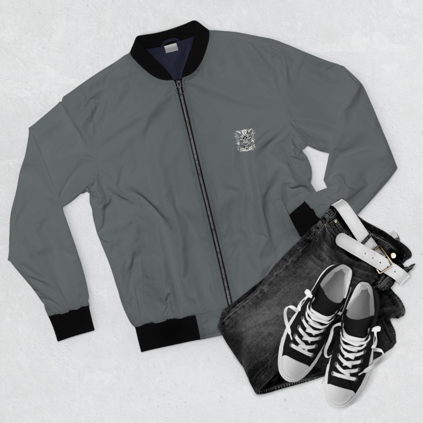 Men's Bomber Jacket OffLimits DarkGrey