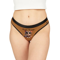 Cute Cat Trap Women's Thongs