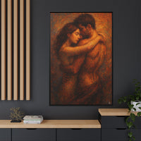 Embrace Lovers Painting Canvas