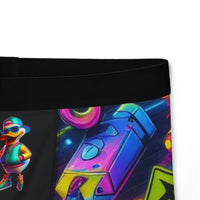 Fun Vibe Men Boxers with Colorful 90's Duck Design