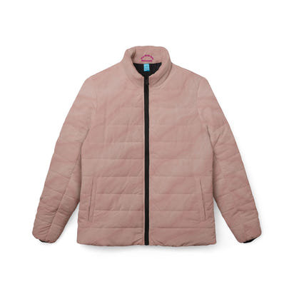 Pink Quilted Puffer Jacket — Lightweight Women's Warm Winter Coat