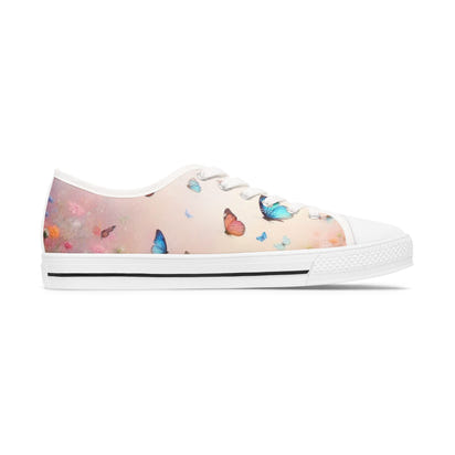 Women's Low Top Sneakers SpringButterfly