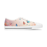 Women's Low Top Sneakers SpringButterfly