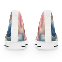 Women's High Top Sneakers Waves