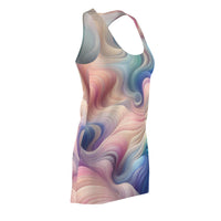 Racerback Dress Waves Beach Summer Vibes