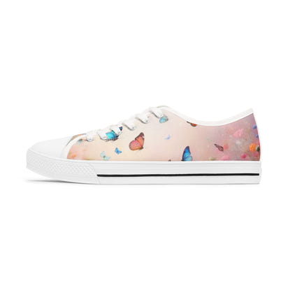 Women's Low Top Sneakers SpringButterfly